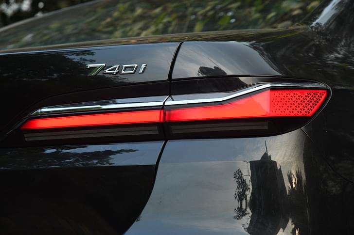 Bmw 7 Series Rear View
