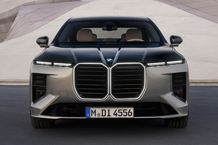 Bmw 7 Series Facelift Front View