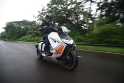Bmw Bikes Ce 04 Front Right Three Quarter