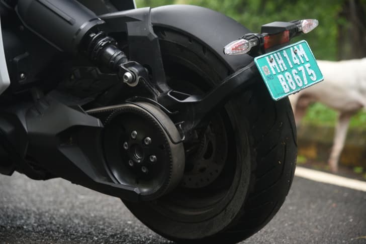 Bmw Bikes Ce 04 Rear View