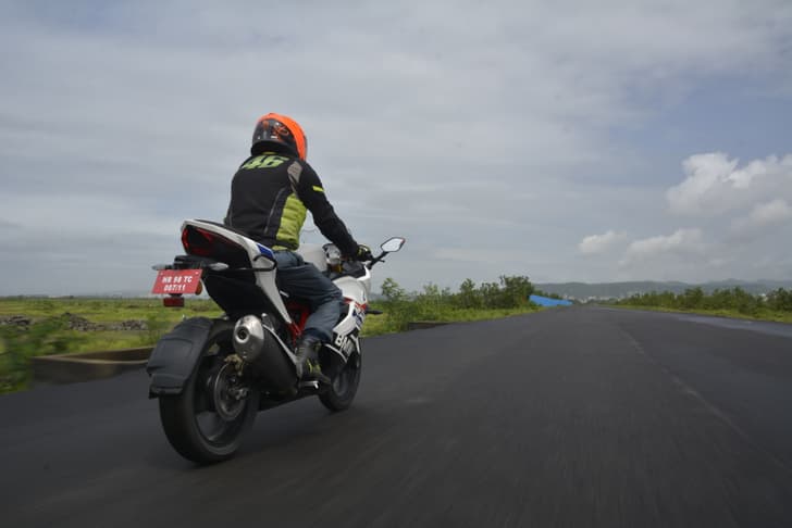 Bmw Bikes G 310 Rr Rear View