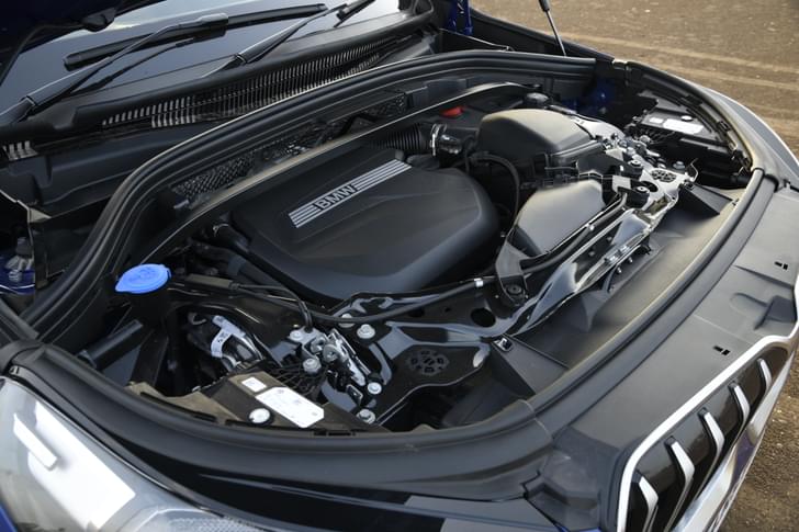 Open Bonnet Engine Shot