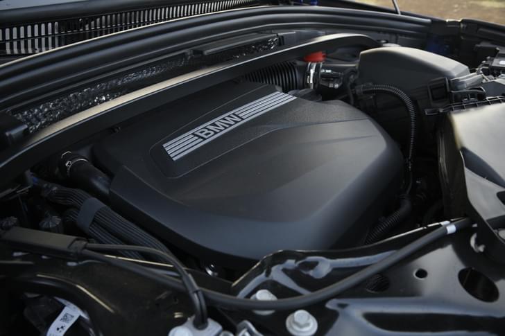 Open Bonnet Engine Shot