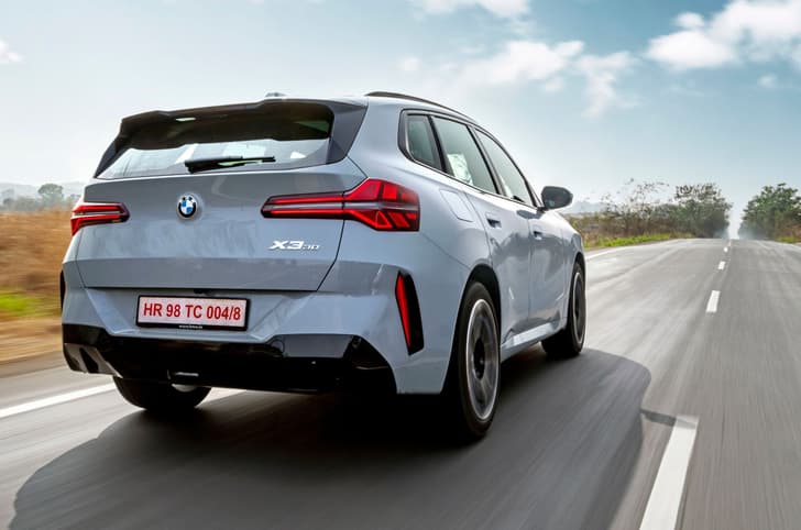 Bmw X3 Rear View