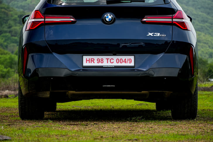 Bmw X3 Rear View Bmw X3 Rear View