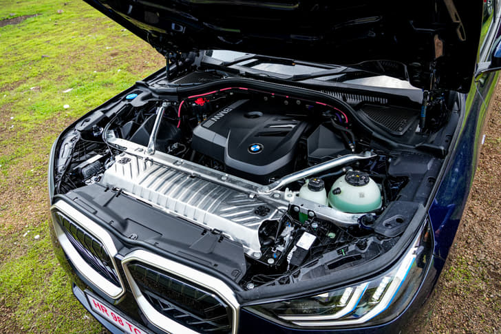 Bmw X3 Open Bonnet Engine Shot Bmw X3 Open Bonnet Engine Shot