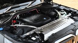 Bmw X3 Open Bonnet Engine Shot