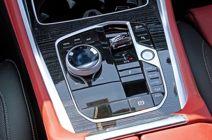 BMW X6 Console Storage