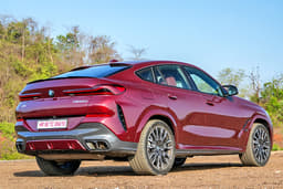 BMW X6 Rear View BMW X6 Rear View