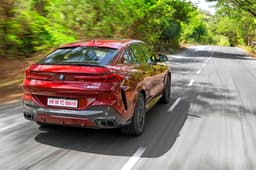 BMW X6 Rear View