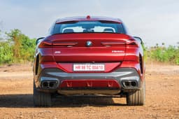 BMW X6 Rear View BMW X6 Rear View