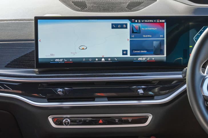 BMW X6 Dashboard