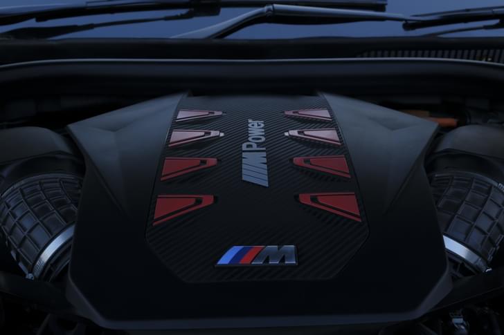 Open Bonnet Engine Shot