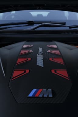 Bmw Xm Open Bonnet Engine Shot