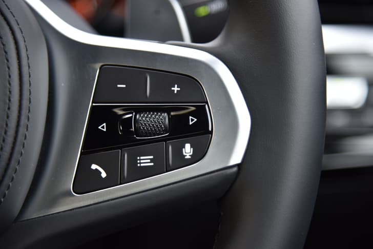 Leather Wrapped Steering Wheel