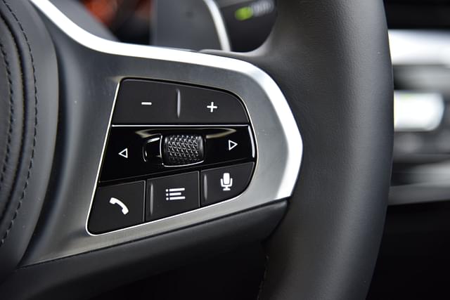 Leather Wrapped Steering Wheel Image - 7505
