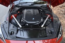 Bmw Z4 Open Bonnet Engine Shot