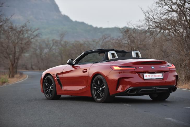 Bmw Z4 Rear View