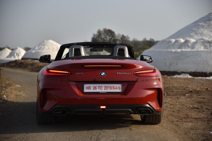 Bmw Z4 Rear View