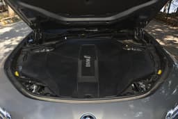 Bmw I7 Open Bonnet Engine Shot