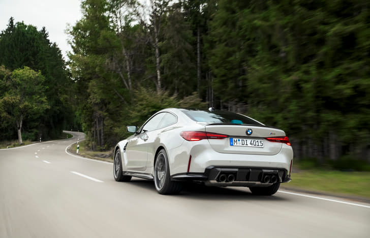 Bmw M4 Coupe Rear View