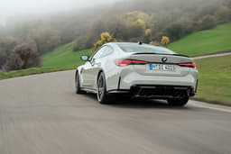 Bmw M4 Coupe Rear View