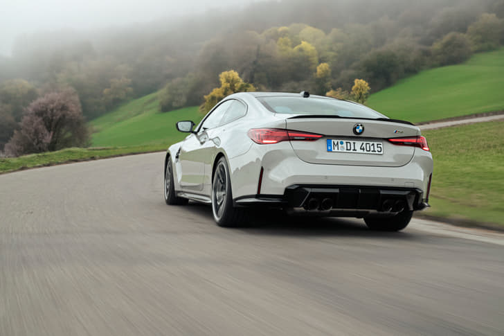 Bmw M4 Coupe Rear View