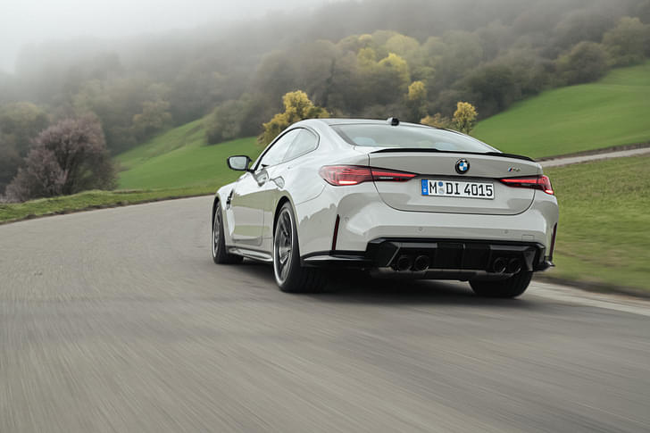 Bmw M4 Coupe Rear View