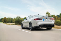 Bmw M4 Coupe Rear View