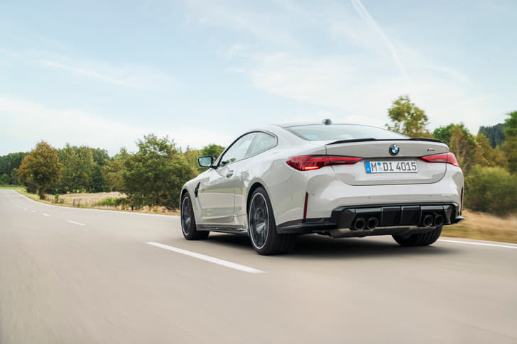 Bmw M4 Coupe Rear View