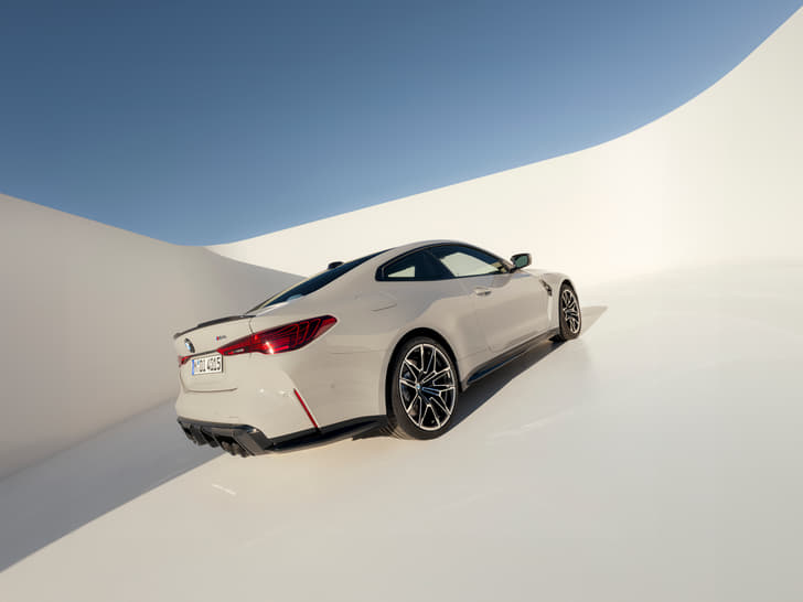 Bmw M4 Coupe Rear View