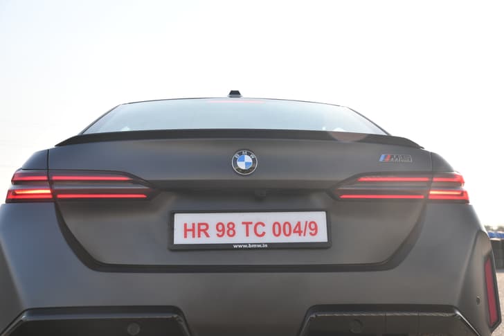 Bmw M5 Rear View