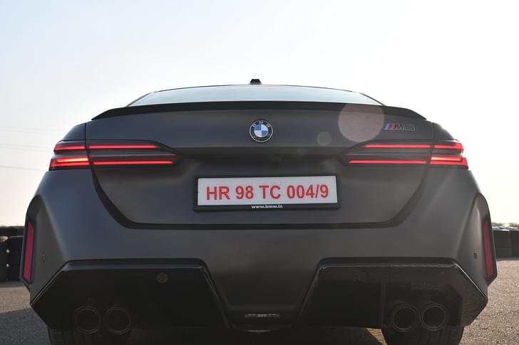 Bmw M5 Rear View