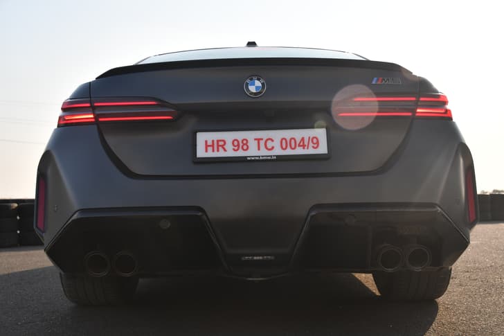 Bmw M5 Rear View