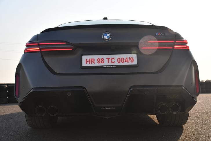 Bmw M5 Rear View