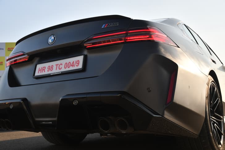 Bmw M5 Rear View