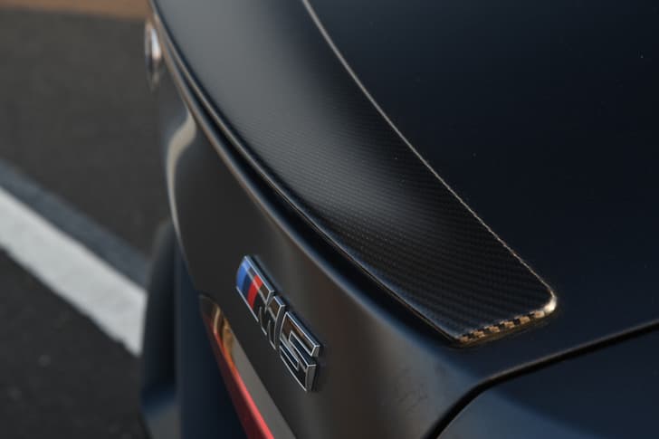 Bmw M5 Rear View