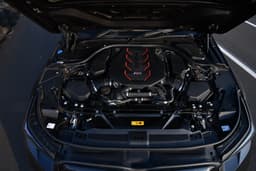 Bmw M5 Open Bonnet Engine Shot
