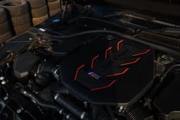 Bmw M5 Open Bonnet Engine Shot