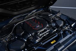Bmw M5 Open Bonnet Engine Shot