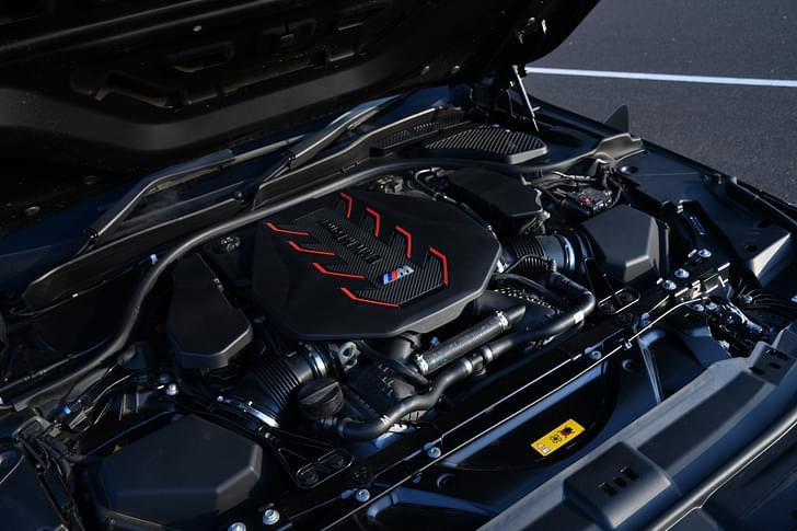 Open Bonnet Engine Shot