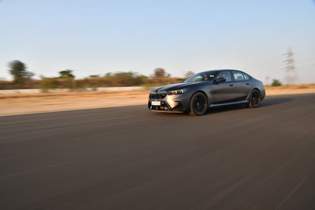 BMW M5 Front Right Three Quarter