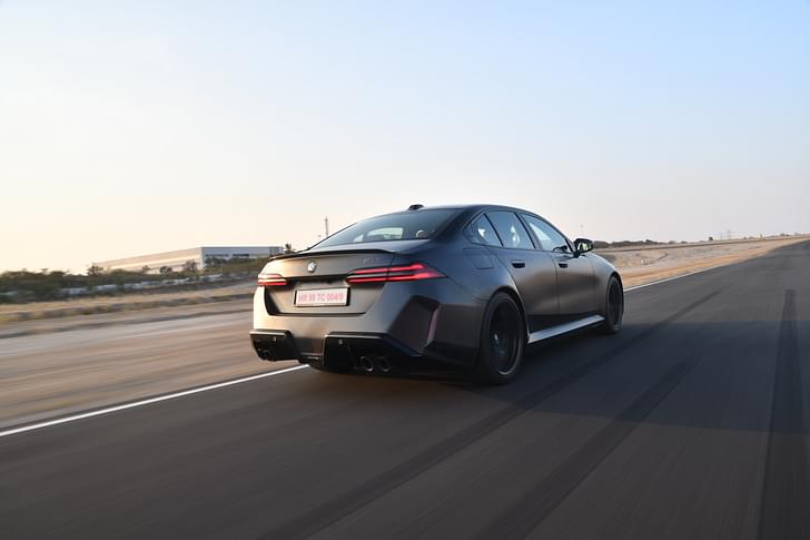 Bmw M5 Rear View