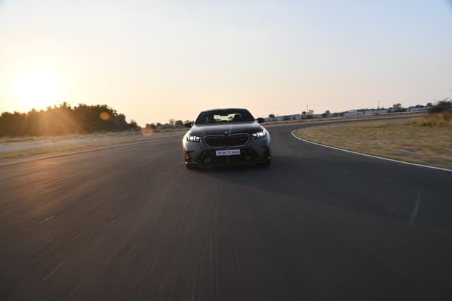 BMW M5 Front View