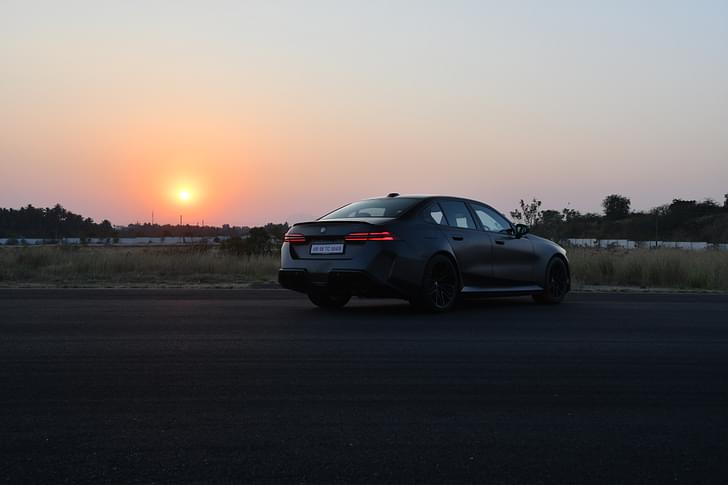 Bmw M5 Rear View