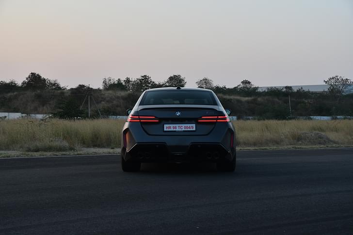 Bmw M5 Rear View