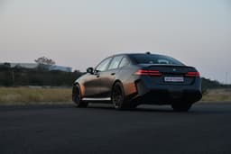 Bmw M5 Rear View