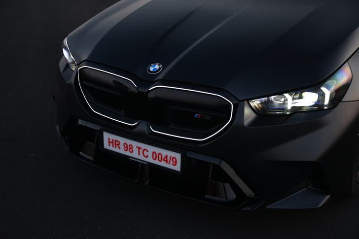 Bmw M5 Front View