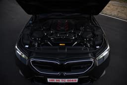 Bmw M5 Open Bonnet Engine Shot