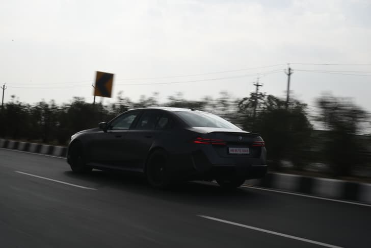 Bmw M5 Rear View